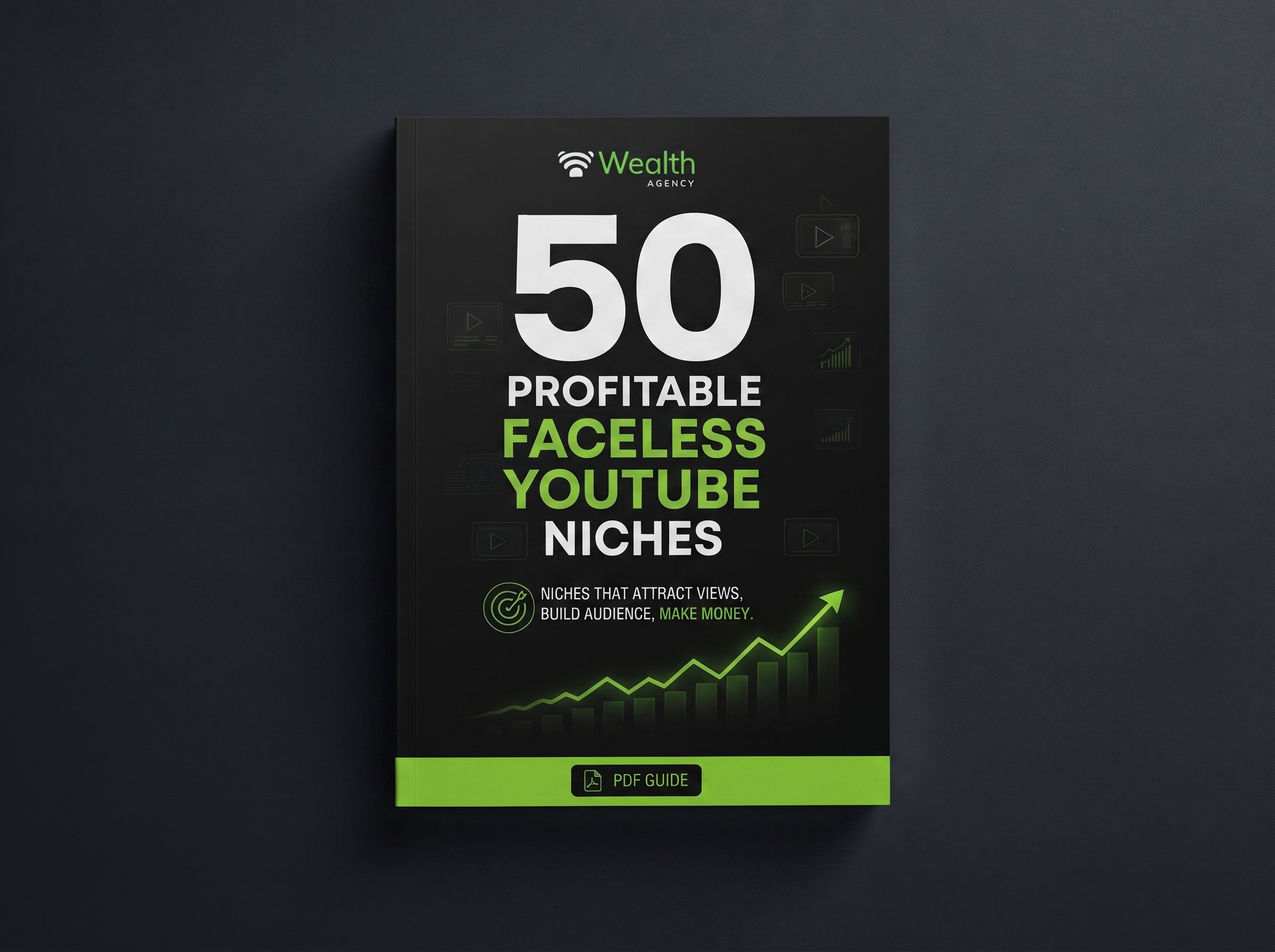 50 Profitable Faceless YouTube Niches; Bonus